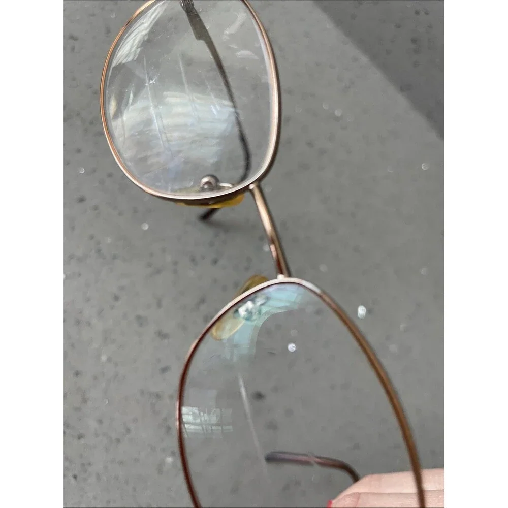 Bellissima Eyeglasses FRAMES ONLY BL 614 52-17-130 Copper full rim oval